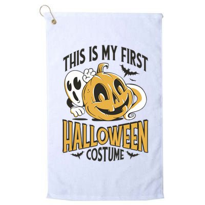 This Is My First Halloween Costume Cute Golf Towel