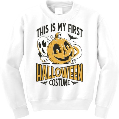 This Is My First Halloween Costume Cute Kids Sweatshirt