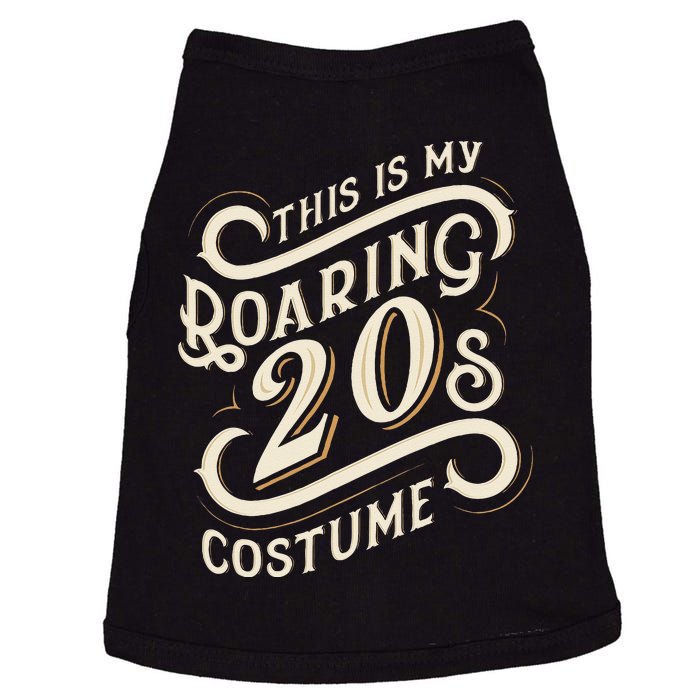 This Is My Roaring 20s Costume Halloween Birthday Doggie Tank