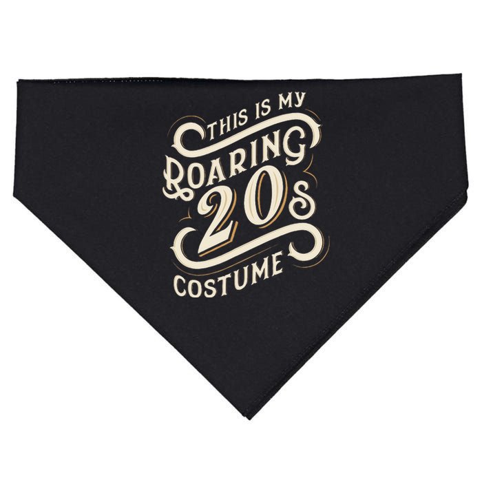 This Is My Roaring 20s Costume Halloween Birthday USA-Made Doggie Bandana