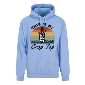 This Is My Crop Top Corn Farmer Farming Lovers Unisex Surf Hoodie