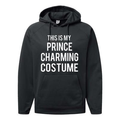 This Is My Prince Charming Costume Funny Valentines Performance Fleece Hoodie