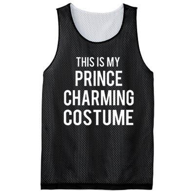 This Is My Prince Charming Costume Funny Valentines Mesh Reversible Basketball Jersey Tank