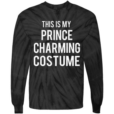 This Is My Prince Charming Costume Funny Valentines Tie-Dye Long Sleeve Shirt