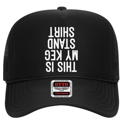 This Is My Keg Stand Funny Memorial Day Trucker Hat