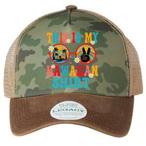 This Is My Hawaiian Tropical Luau Costume Party Hawaii Legacy Tie Dye Trucker Hat