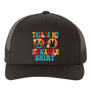 This Is My Hawaiian Tropical Luau Costume Party Hawaii Yupoong Adult 5-Panel Trucker Hat