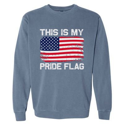 This Is My Pride Flag Garment-Dyed Sweatshirt