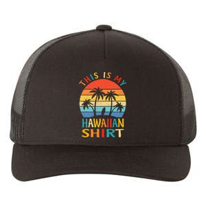 This Is My Hawaiian Tropical Luau Costume Party Hawaii Yupoong Adult 5-Panel Trucker Hat