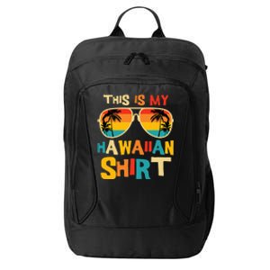 This Is My Hawaiian Tropical Luau Costume Party Hawaii City Backpack