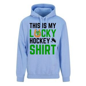 This Is My Lucky Hockey Cute Gift Sport Game St Patricks Day Gift Unisex Surf Hoodie