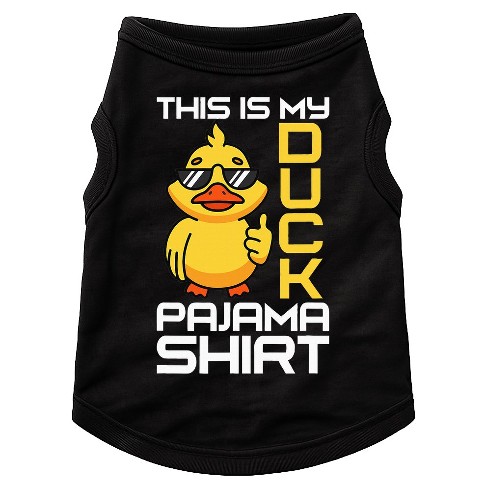 This Is My Duck Pajama Rubber Ducks Slumber Doggie Tank