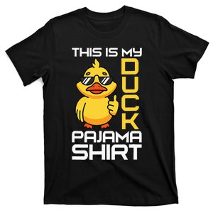 This Is My Duck Pajama Rubber Ducks Slumber T-Shirt