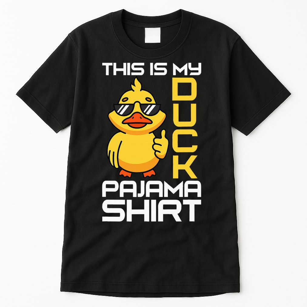 This Is My Duck Pajama Rubber Ducks Slumber Tall T-Shirt