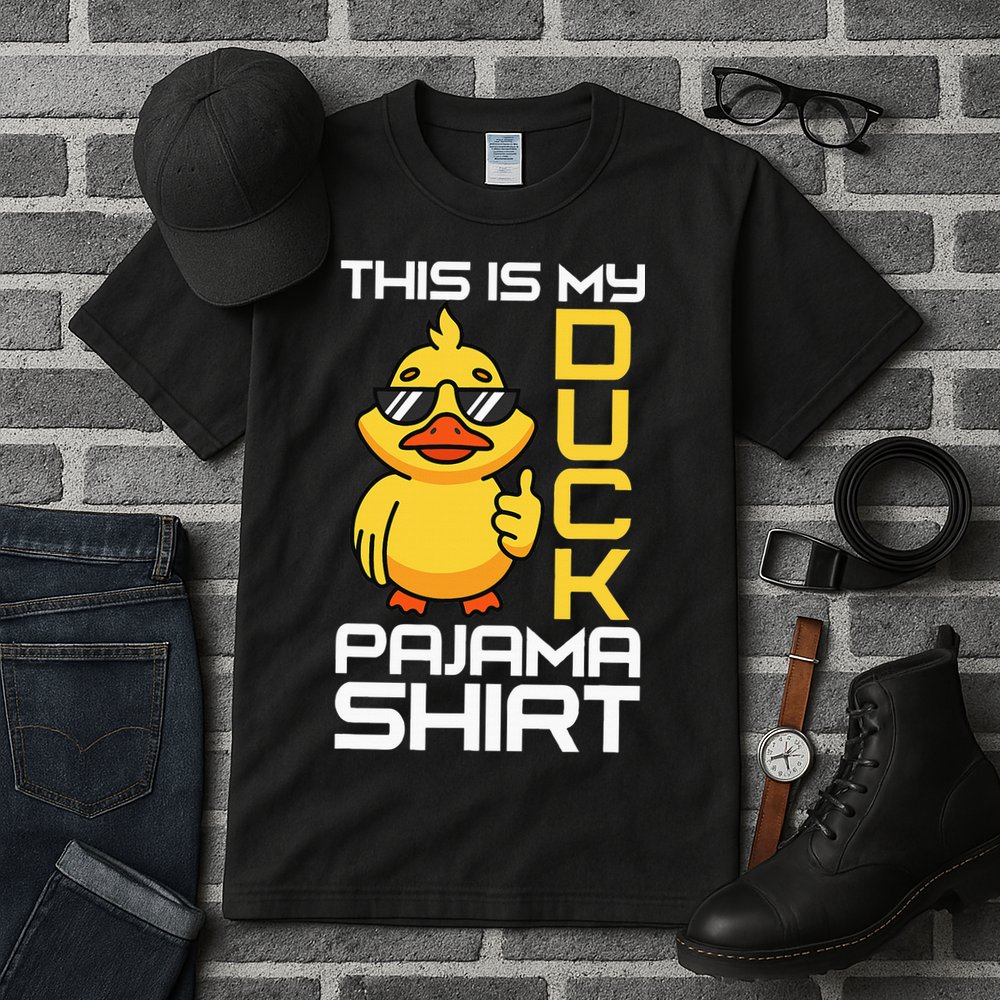 This Is My Duck Pajama Rubber Ducks Slumber Tall T-Shirt