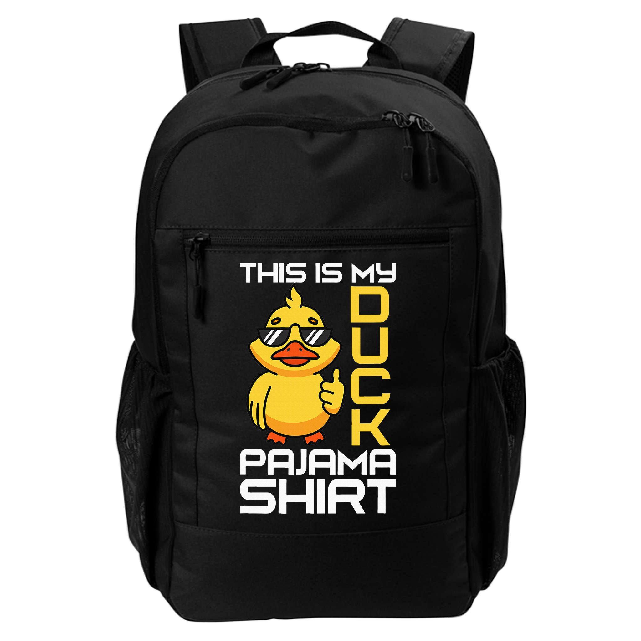 This Is My Duck Pajama Rubber Ducks Slumber Backpack