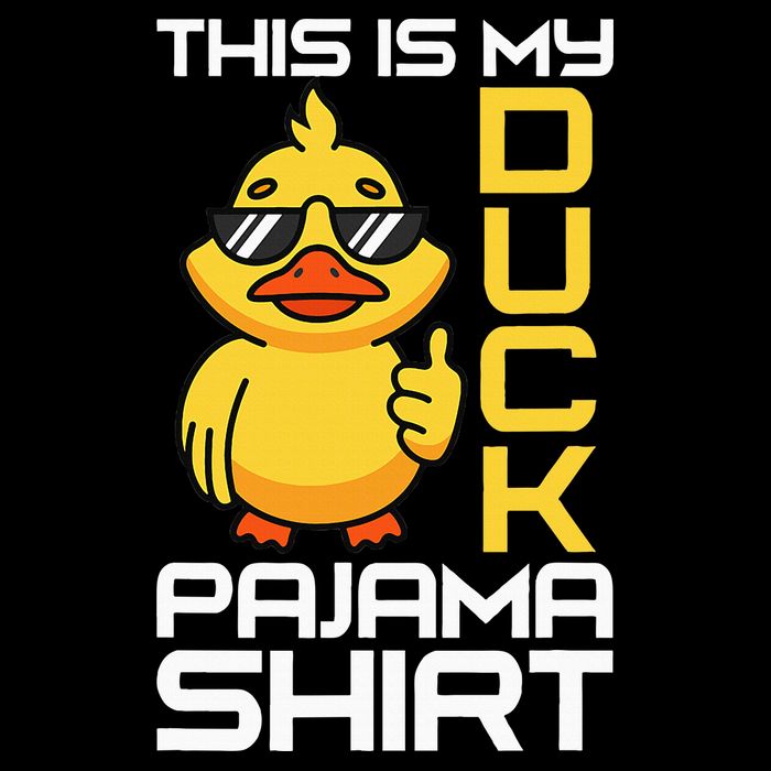 This Is My Duck Pajama Rubber Ducks Slumber Bucket Hat