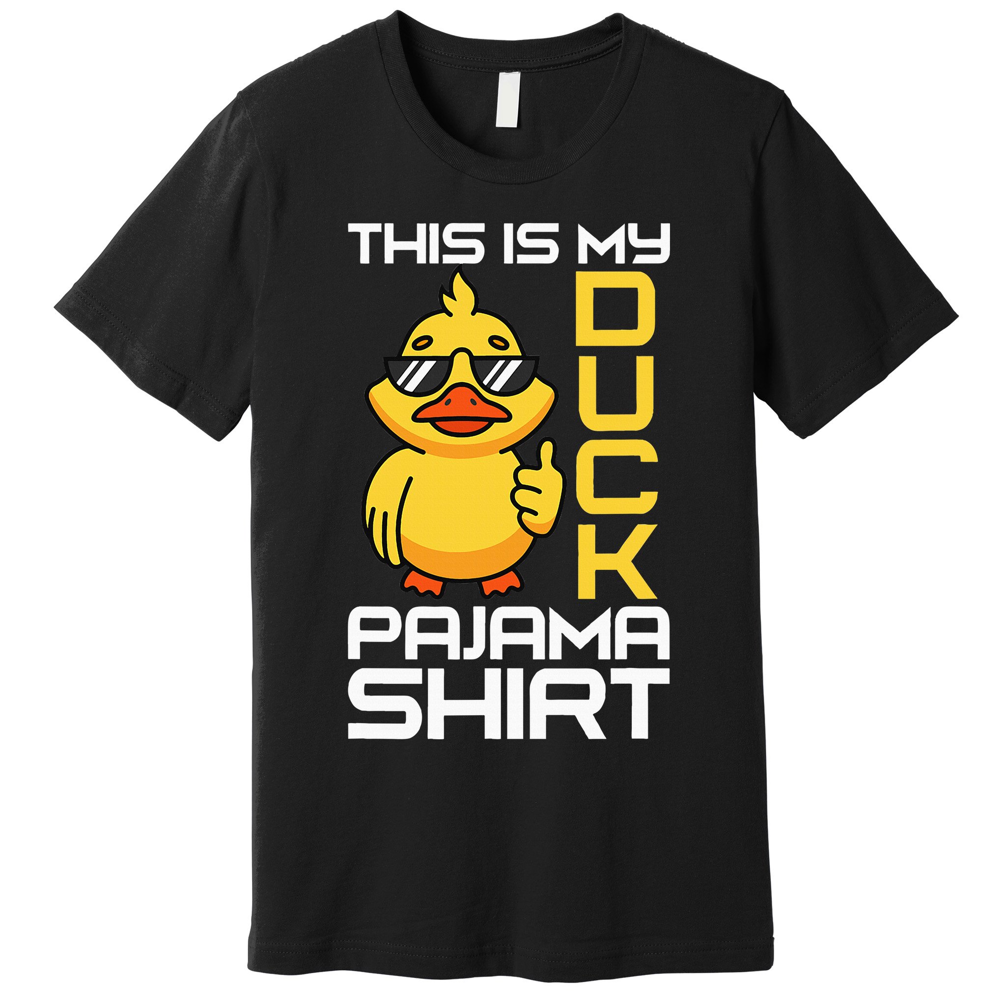 This Is My Duck Pajama Rubber Ducks Slumber Premium T-Shirt