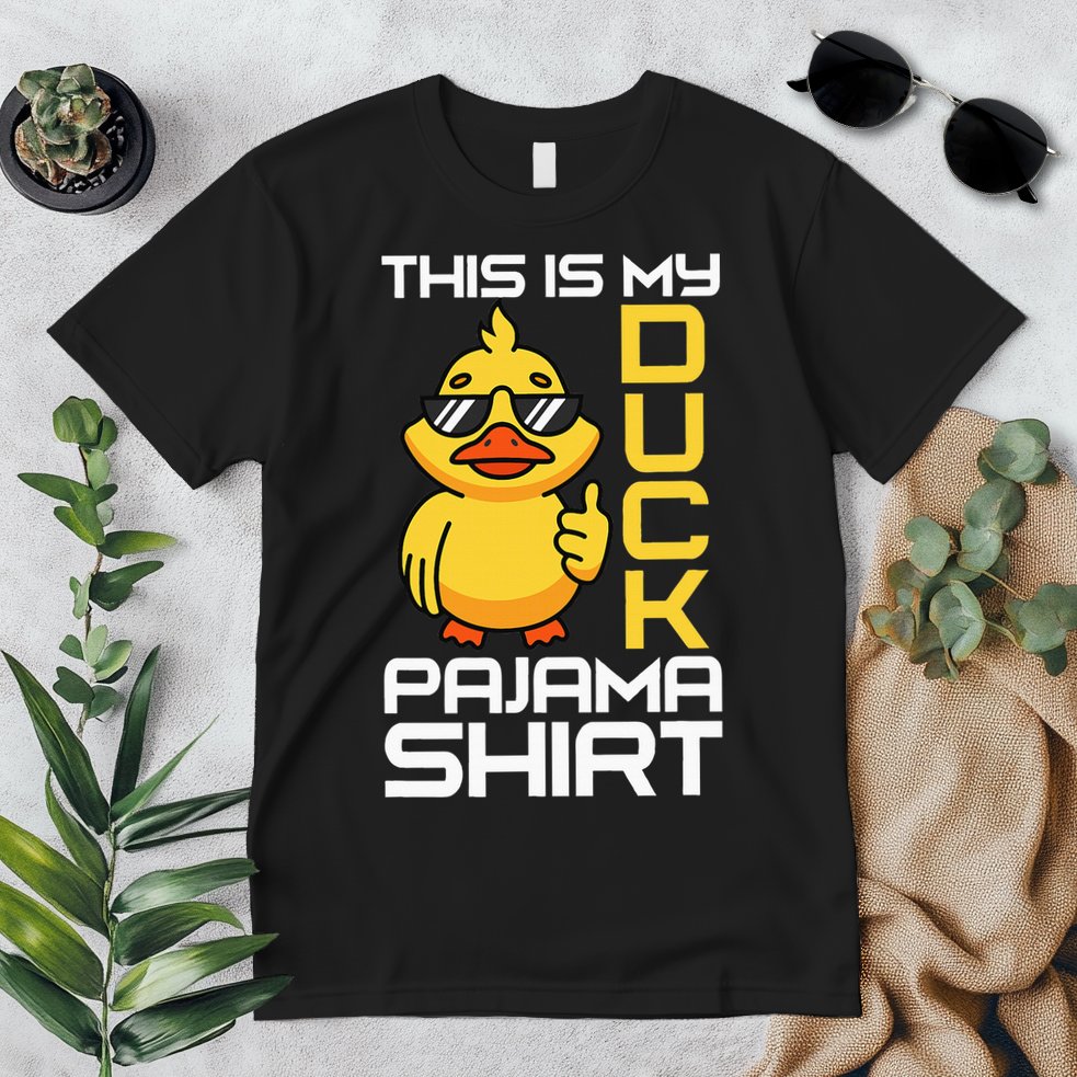 This Is My Duck Pajama Rubber Ducks Slumber Premium T-Shirt