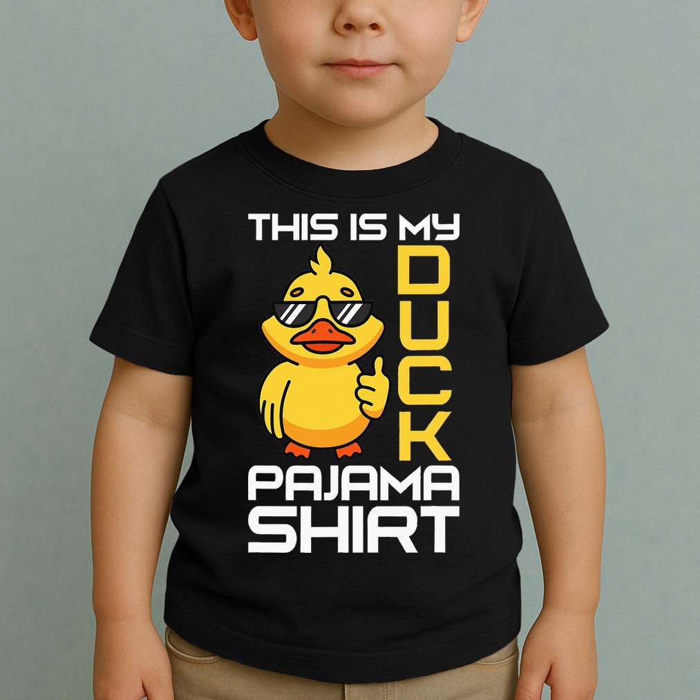 This Is My Duck Pajama Rubber Ducks Slumber Toddler T-Shirt
