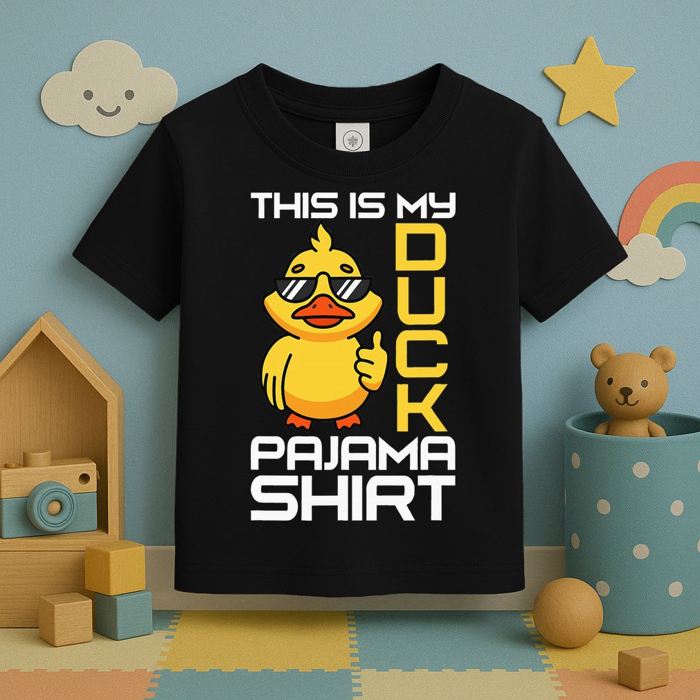 This Is My Duck Pajama Rubber Ducks Slumber Toddler T-Shirt