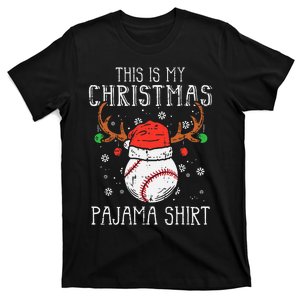 This Is My Christmas Baseball Xmas Sports T-Shirt