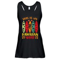 This Is My Hawaiian Summer Vacation Ladies Essential Flowy Tank