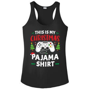 This Is My Christmas Pajamas Gamer Squad Xmas 2024 Ladies PosiCharge Competitor Racerback Tank