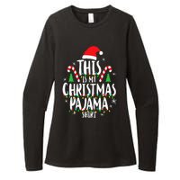 This Is My Christmas Pajama Xmas Family Womens CVC Long Sleeve Shirt