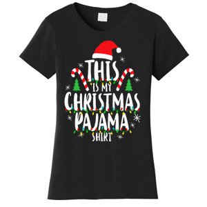 This Is My Christmas Pajama Xmas Family Women's T-Shirt