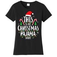 This Is My Christmas Pajama Xmas Family Women's T-Shirt