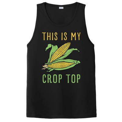 THIS IS MY CROP TOP FUNNY CORN COB PosiCharge Competitor Tank