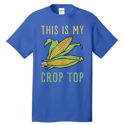 THIS IS MY CROP TOP FUNNY CORN COB Tall T-Shirt