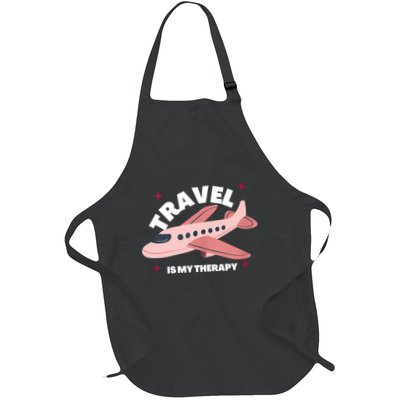 Travel Is My Therapy Apron