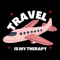 Travel Is My Therapy T-Shirt