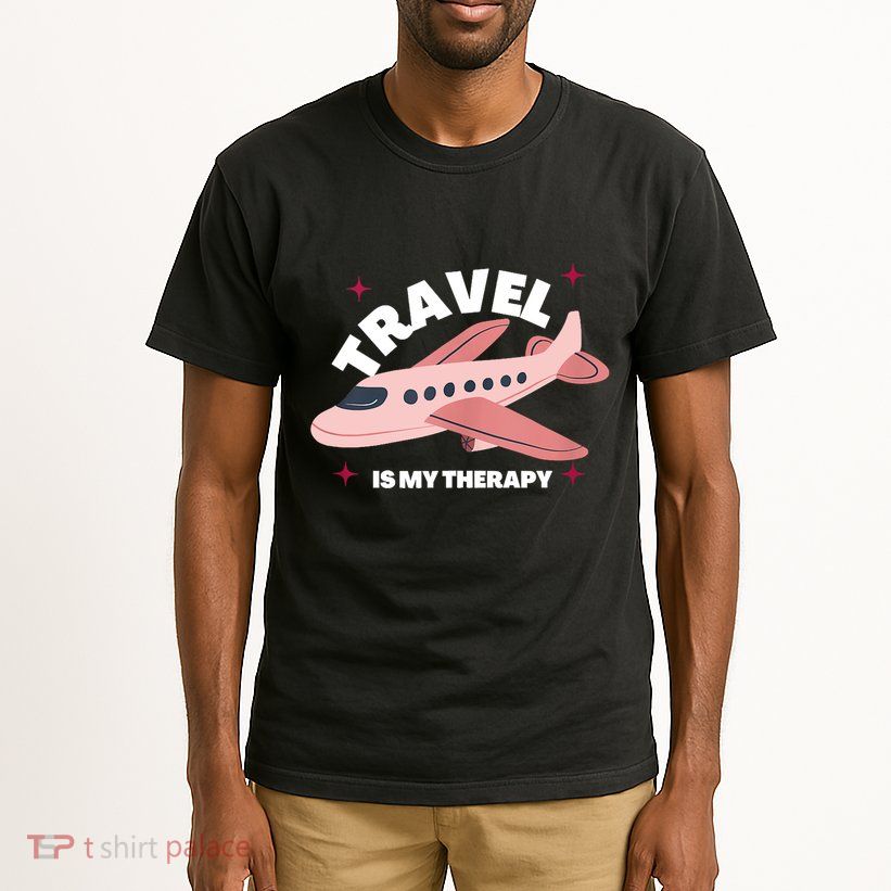 Travel Is My Therapy Tall T-Shirt