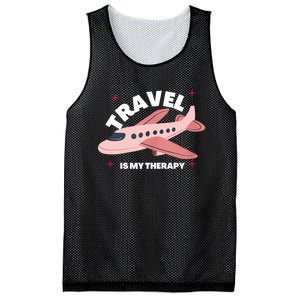 Travel Is My Therapy Mesh Reversible Basketball Jersey Tank