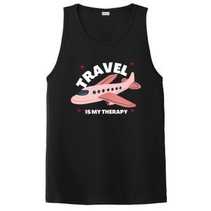 Travel Is My Therapy PosiCharge Competitor Tank