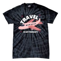 Travel Is My Therapy Tie-Dye T-Shirt