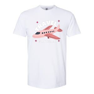 Travel Is My Therapy Softstyle CVC T-Shirt