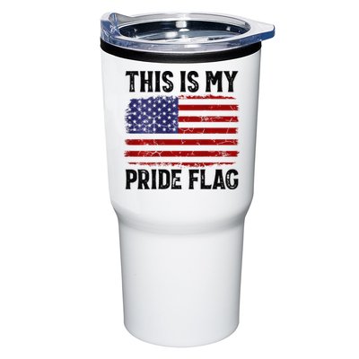 This Is My Pride Flag US Flag, 4th Of July Patriotic Tumbler