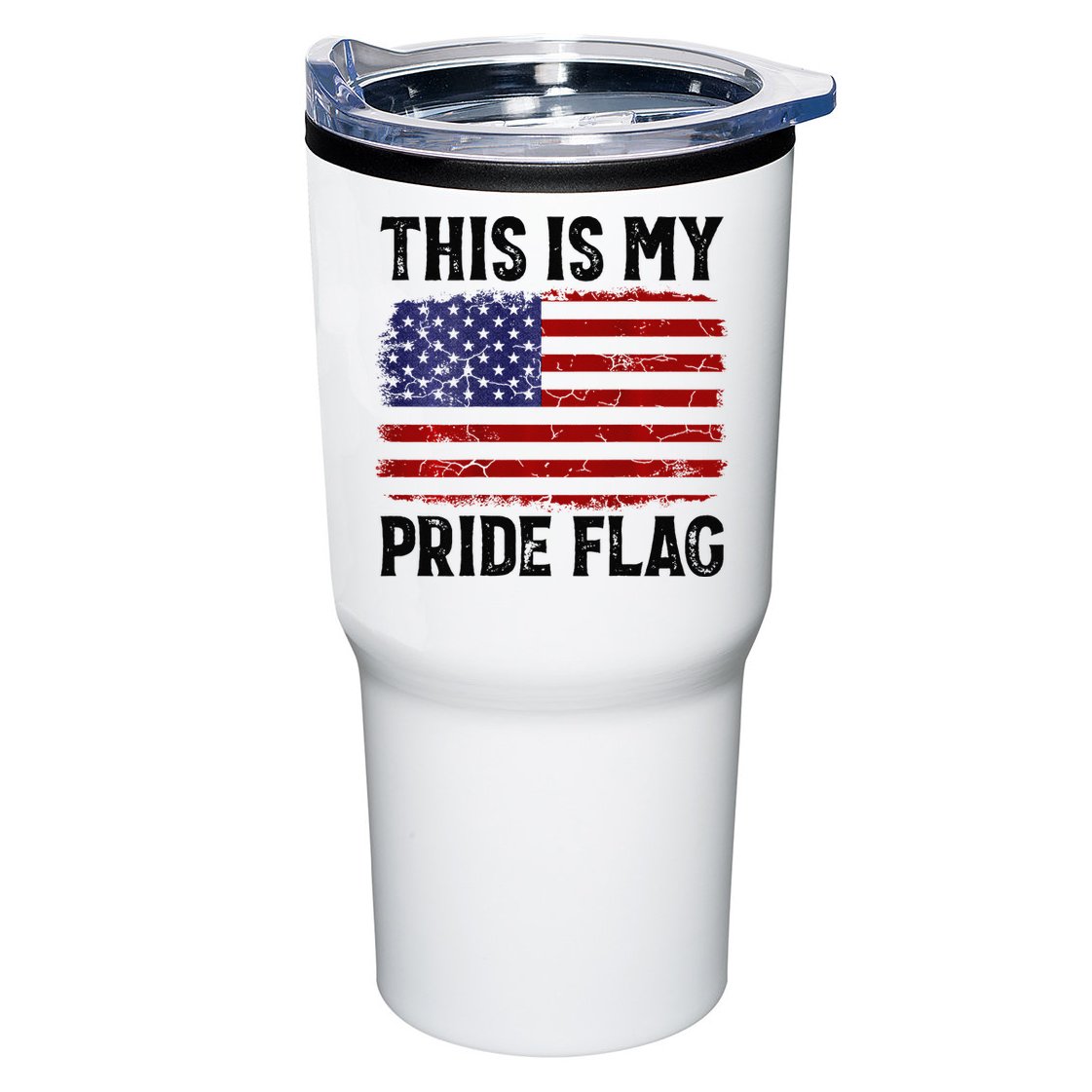 This Is My Pride Flag US Flag, 4th Of July Patriotic Tumbler