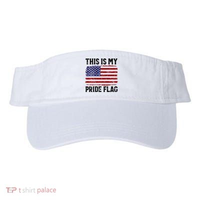 This Is My Pride Flag US Flag, 4th Of July Patriotic Visor