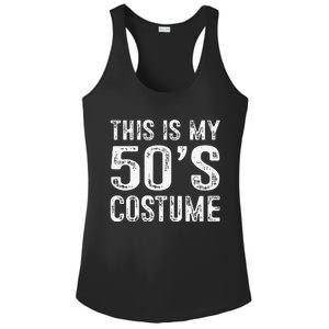 This Is My 50s Costume 1950s Halloween Costume Ladies PosiCharge Competitor Racerback Tank