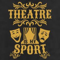 Theatre Is My Sport Funny Theater Drama Play Gift Beanie