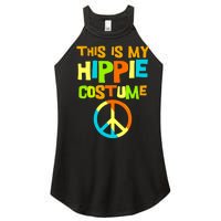 This Is My Hippie Costume | Retro 60s 70s Outfit Party Wear Women’s Perfect Tri Rocker Tank