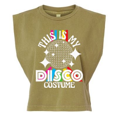 This Is My Disco Costume 1970s Funky Party Garment-Dyed Women's Muscle Tee