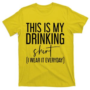 This Is My Drinking Alcohol T-Shirt