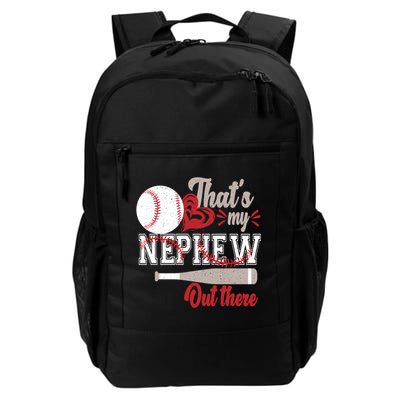 That Is My Nephew Out There Baseball Backpack
