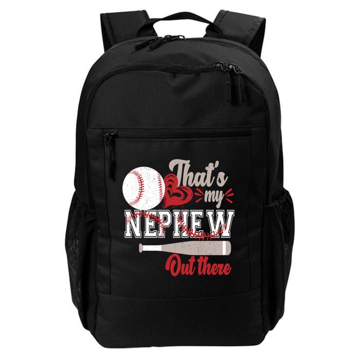 That Is My Nephew Out There Baseball Backpack